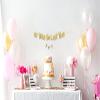 11th Birthday Gold Glitter Banner - Happy 11th Birthday Party Decorations, Supplies and Favors - 11th Wedding Anniversary Decorations view 4