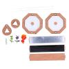 VGEBY DIY Kaleidoscope Kit, Develop Creativity Stimulate Imagination Rotating Kaleidoscope Glasses Outdoor Toys view 2