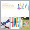 TOYANDONA Kids Walking Rope Childrens Walking Ropes Classroom Walking Learning Rope for Preschool Toddler Walking Rope Safety Rope Outdoor Walking Rope Kid Walking Rope Kid Walking Rope view 3