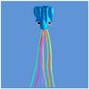 5.5M Soft Octopus Kite Easy Fly Kids Gift with 100M Flying Line and Spool LSDRALOBBEB 0408(Color:8,Size:) view 1