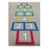 Hopscotch Playground Marking Course, Outdoor Play Equipment, Engaging Schoolyard Activities for Daycare, Preschool, Churches & Elementary Schools, Made from DuraMark RPT-750, Measures 8' 8" x 31" view 1