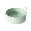Metal Basin with Handles (Green) view 1