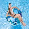 Poolmaster 48-Inch Swimming Pool Float Inner Tube, Teal Bright Circles view 1