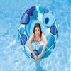 Poolmaster 48-Inch Swimming Pool Float Inner Tube, Teal Bright Circles view 3
