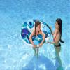 Poolmaster 48-Inch Swimming Pool Float Inner Tube, Teal Bright Circles view 4
