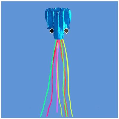 5.5M Soft Octopus Kite Can Take Off Even in Low Wind, Easy to Assemble and Fly Kite for Kids and Adults Beach Travel Outdoor Play LSDRALOBBEB 0408(Color:8,Size:)