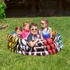 Poolmaster Inflatable Swimming Pool Kiddie Pool, Rainbow Zebra view 1
