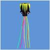 5.5M Soft Octopus Kite Easy Fly Kids Gift with 100M Flying Line and Spool LSDRALOBBEB 0408(Color:11,Size:) view 1
