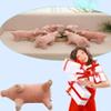 CHELEI2019 15.7" Pink Pig Stuffed Animal,Piggy Plush Toy Hugging Pillow for Kids view 3