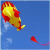 Large Soft Kite Killer Whale Kite with 100M Flying Line and Spool, Easy to Fly and Easy to Carry As a Gift for Kids LSDRALOBBEB 0408(Color:B,Size:) view 1