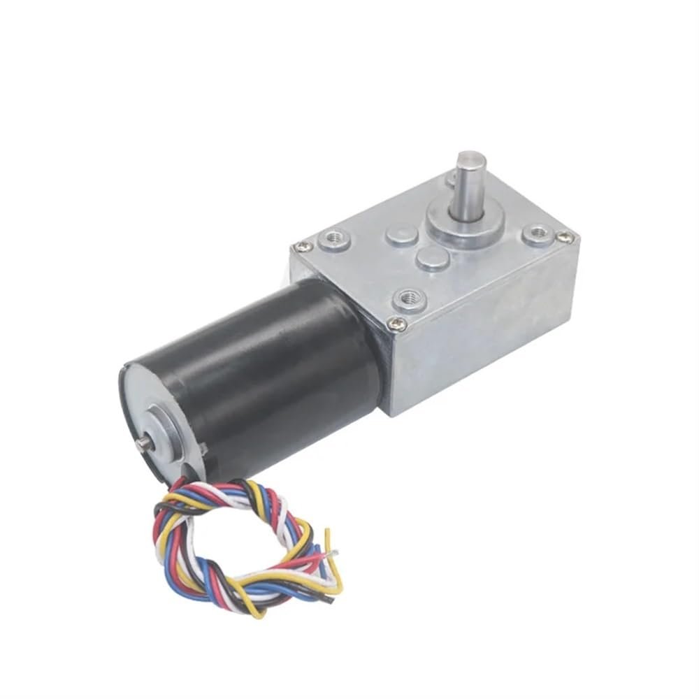 MANHONG Electric Small Motor 5840-3650 Worm Gear Motor 24V DC High Power, High Torque, Silent Brushless Worm Gear Motor (Speed(RPM) : 24V 27RPM)
