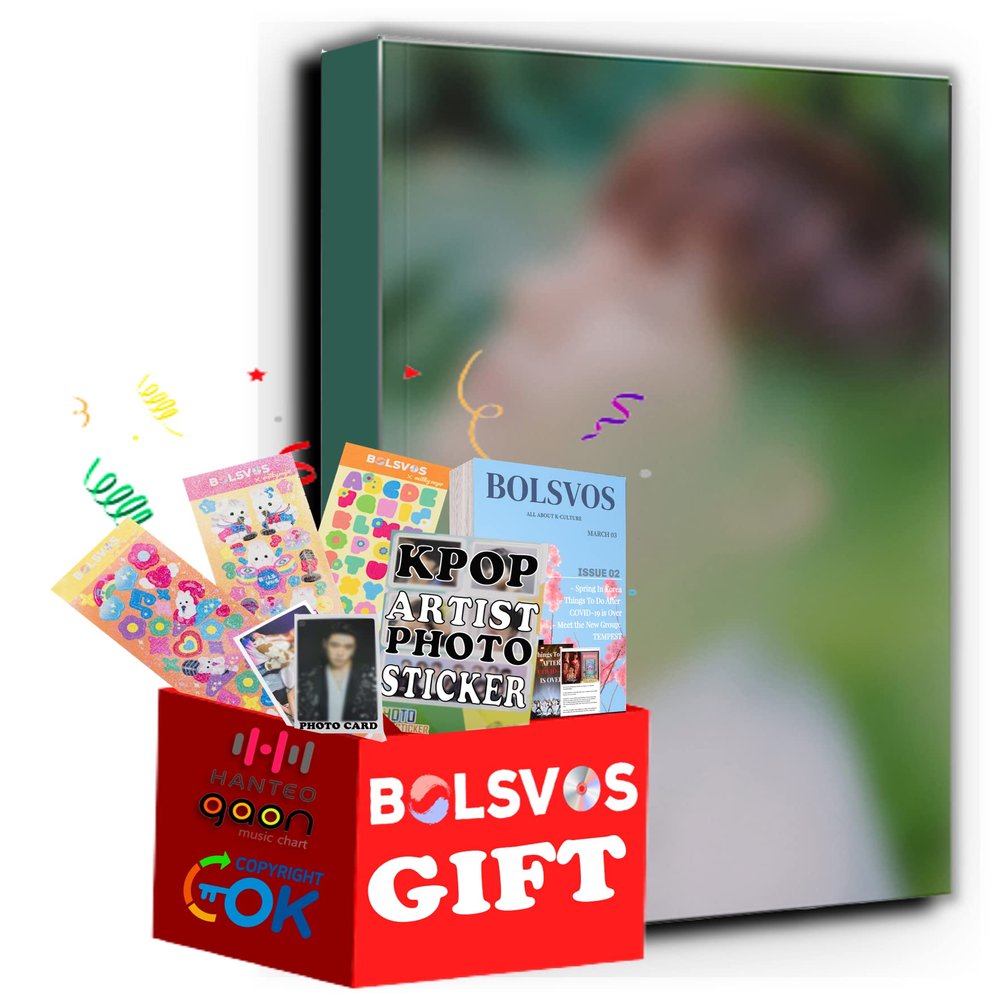 KIM SUNG KYU - SAVIOR [S ver.] (4th Mini Album) Album+Pre Order Limited Benefits+BolsVos K-POP eBook (21p),3EA BolsVos Stickers for Toploader, Photocards