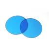Lab Microscope Slides 32/35mm Color Glass Microscope Microscope Parts (Color : Blue, Diameter : 32mm) view 1
