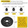 Center Driveshaft 6855 & Complete Slipper Clutch 6878 Metal Differential Gear with 32 Pitch 15T/17T/19T Pinions Gear Set for 1/10 Slash 4X4 VXL/Platinum/Ultimate,Navy Blue view 3