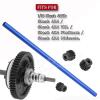Complete Slipper Clutch & Center Driveshaft Upgrades Part for 1/10 Traxxas Slash 4X4 VXL,ARRCat Steel 6878 Differential Gear and 32P 15T/17T/19T Pinions Gear & Alloy 6855 Centor Driveshaft,Navy Blue view 2