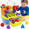 SYAOMUNLY Baby Toys for 1 Year Old Boy Girl Musical Learning Workbench for 1 2 Year Old Boy Birthday Gift Early Educational Sound Shape Toddler Toys Age 1-2 Tool Set for Kids 12-18 Months view 1