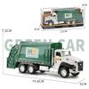 1:50 Alloy+Plastic Engineering Truck Sanitation Vehicle Model Car Diecast Gift Pull Back view 3