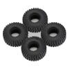1.0" RC Crawler Tires Wheels 4PCS for Axial SCX24 1/24 RC Crawler view 3