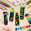BeYumi 60Pcs Scratch Bookmarks for Kids Back to School Appreciation DIY Magic Scratch Cards Party Favors Gifts Classroom School Decor Supplies Art Crafts Kit for Student to Teacher view 3