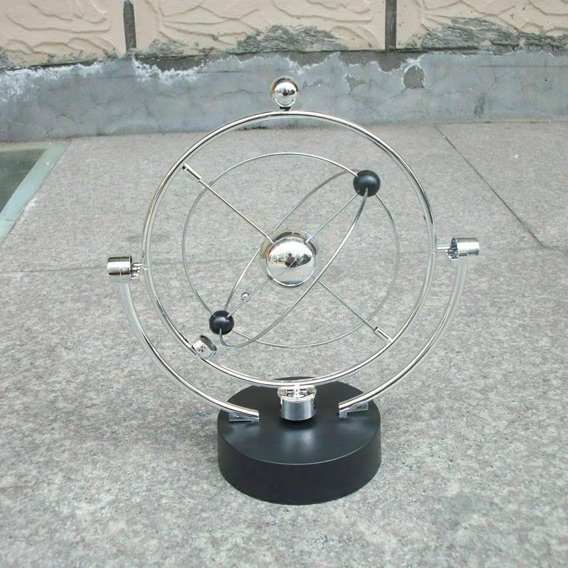 ND Kinetic Orbital Revolving Gadget Perpetual Motion Desk Art Toy Office Decoration