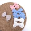 12 PCS Linen Bow Hair Clips for Baby Girls Hair Bows Alligator Clips Accessories Infants Toddler Kids Hairgrips (Assorted B) view 2