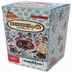 Animal Crossing Amiibo Card Vol. 5 (1 Box, 25 Packs), Shrink Included (Unopened), Amibo Card
