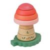 Manhattan Toy Folklore Fun-gi Magnetic Wooden Toadstool Shaped Stacking Toy for Babies 12 Months and Up view 1