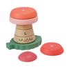Manhattan Toy Folklore Fun-gi Magnetic Wooden Toadstool Shaped Stacking Toy for Babies 12 Months and Up view 2