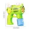 Bubble Maker Gun Set: Bubble Blower Toys for Kids Toddlers Boys Girls | Ideal for Outdoor Play, Easter Basket Stuffers & Birthday Gifts | Batteries and Refill Bottles Included (Green & Orange) view 3
