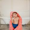 Copper Pearl Hooded Bath Towels Premium Knit/Terry Cloth Baby Towels with Hood, Pockets, and Cool Designs - Great to Gift and Make Bath Time Fun - Baby Bath Towel, Elmo view 3