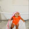 Copper Pearl Premium Knit Hooded Bath Towel Abby and Pals view 4