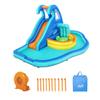Bestway H2OGO! Wavetastic 16' Kids Inflatable Outdoor Water Park with Turtle Pool Ride-On Float, Water Sprinklers, Slide, and Wave Pool view 1