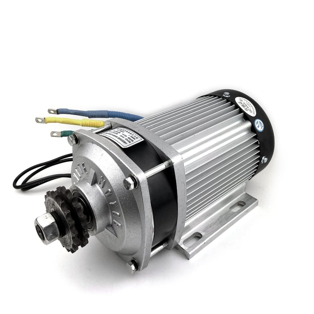 60V72V 2200W Mini Automobile Car Engine Rear Drive Brushless Powerful 2.2KW Gear Motor for Heavy Tricycle Bike(60V)