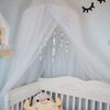 WAYUTO Neutral Handmade Felt Ball Ceiling Mobile - Gray Moon view 3
