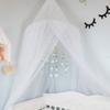 WAYUTO Neutral Handmade Felt Ball Ceiling Mobile - Gray Moon view 4