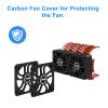 ARRAROWN RC Motor Heatsink with Twin 30mm Cooling Fans, 40mm Diameter, Fits 4068 4274 Brushless Motor, 1/8 1/7 RC Car & 42mm Diameter Motors view 3