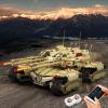Mould King 20011 Technology MOC Building Block Mammoth Tank, Remote Control Rechargeable RC Tank Model Kit for Adults view 2