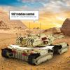 Mould King 20011 Technology MOC Building Block Mammoth Tank, Remote Control Rechargeable RC Tank Model Kit for Adults view 3