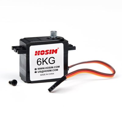 Hosim RC Cars 3 Lines Digital RC Servo Steering Engine FY-DJ01 Accessories Spare Parts for 1:10 X08 X07 X07W X15W High Speed Brushless RC Cars Trucks,Original Replaceable Parts