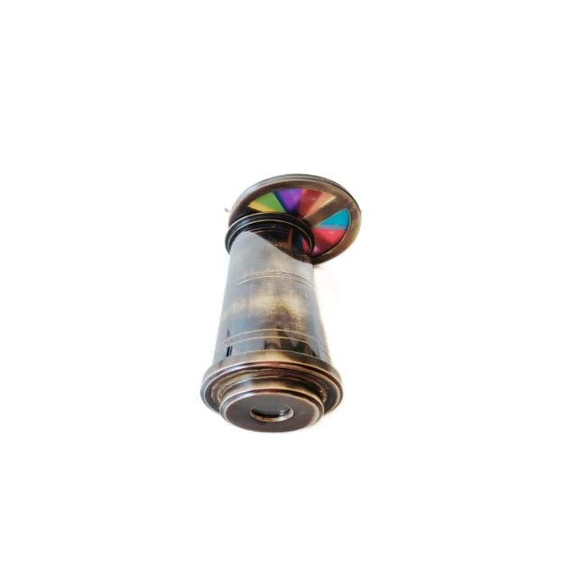 Kaleidoscope Brass Double Wheel Kaleidoscope Unique Classic Kaleidoscope Gifts for Everyone Christmas Day, Anniversary, Wedding Gifts