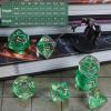 CiaraQ DND Polyhedral Dice Set with a Black Dice Bag for D&D RPG MTG Role Playing Table Games view 3