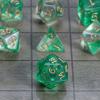 CiaraQ DND Polyhedral Dice Set with a Black Dice Bag for D&D RPG MTG Role Playing Table Games view 4