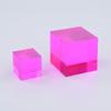 CMY Cubes The M Cube (50mm) - Magenta Hue Cube - Optical Color Cube - Diamond Polished - Teaches Subtractive Color Mixing - Educational, Scientific, Physics & Kinetic Art Desk Object view 3