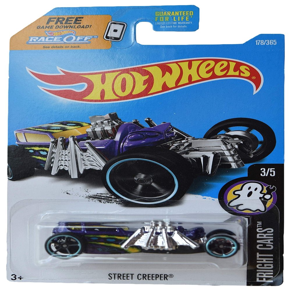 Hot Wheels Street Creeper, Fright Cars 3/5, Purple