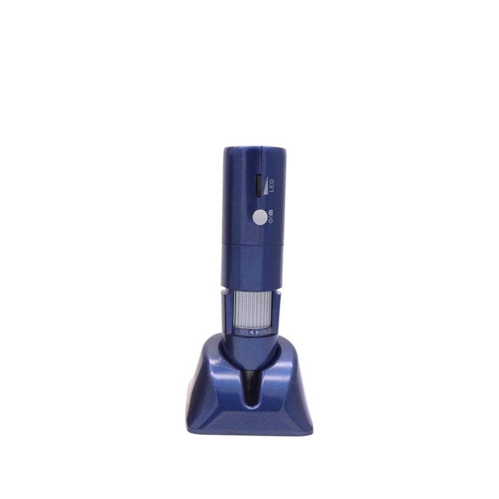 Lab Microscope Slides 3 Colors 1080P 1000x Digital Microscope Microscope Parts (Color : Blue)