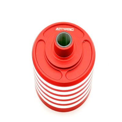ATOPRC Aluminum One-Piece Differential Housing for Losi 5ive-T/ 2.0/ B and Mini (Red)