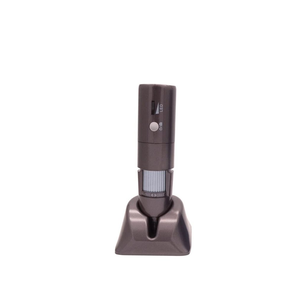 Lab Microscope Slides 3 Colors 1080P 1000x Digital Microscope Microscope Parts (Color : Grey-A)