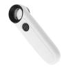 Microscope Accessories Kit 5X/15X/40X Handheld Magnifier LED Light Microscope Magnifier Glass Microscope Slides (Color : MG6B-3 5X) view 4