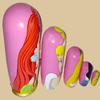 Princesses Nesting Doll view 3