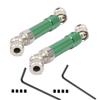 Metal Rear Center wltoys 12428 Drive Shaft,RC Cvd Drive Shaft for 1/12 Wltoys 12428 12423 Upgraded Part 2pcs/Set(Green) view 2